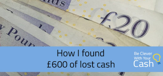 How found £600 lost cash