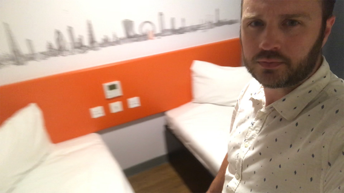 EasyHotel room