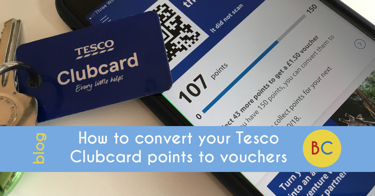 How To Convert Your Tesco Clubcard Points Into Vouchers, Including The ...