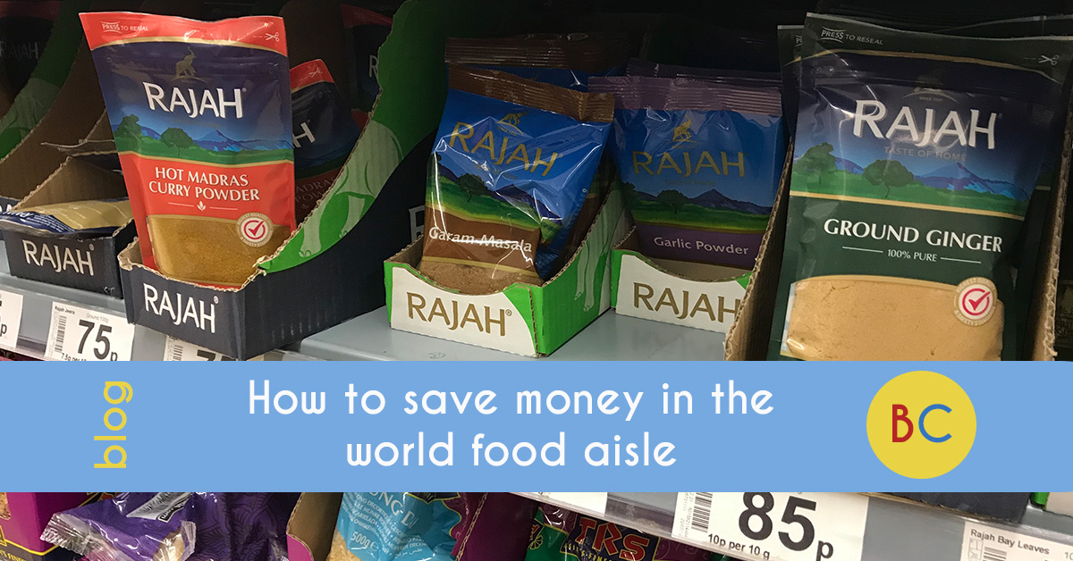 How to save money with the world food aisle