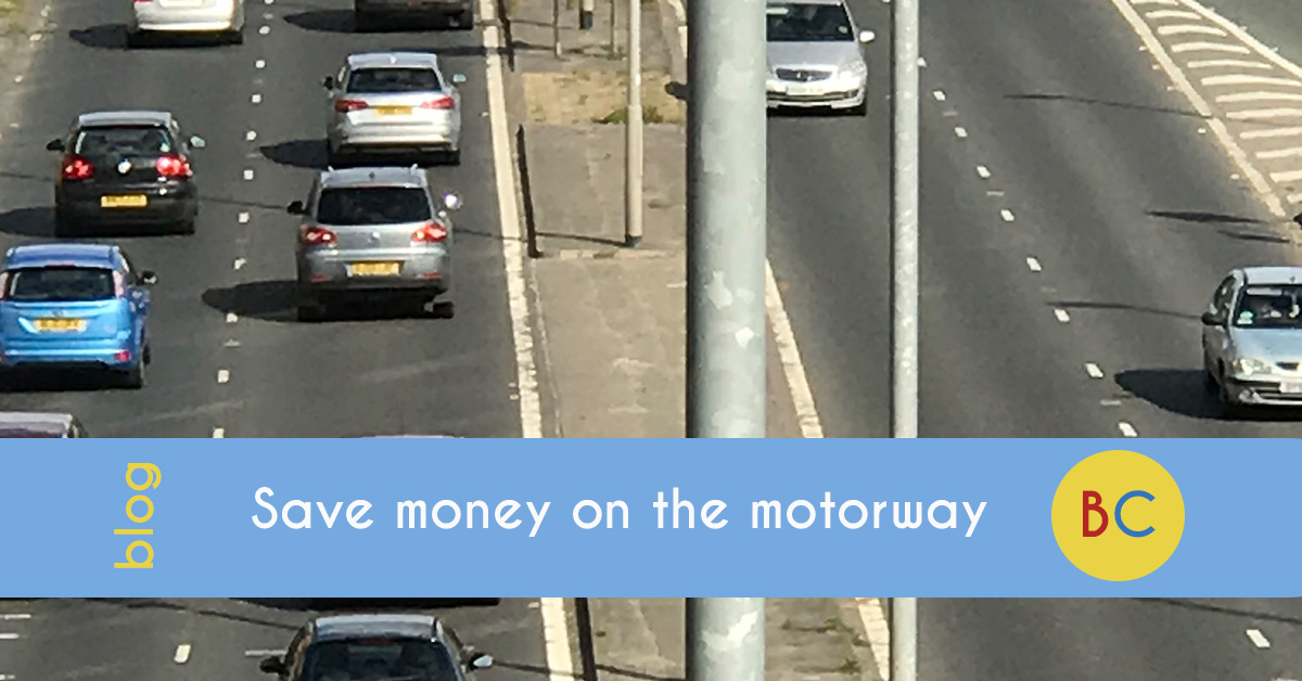 Save money on the motorway