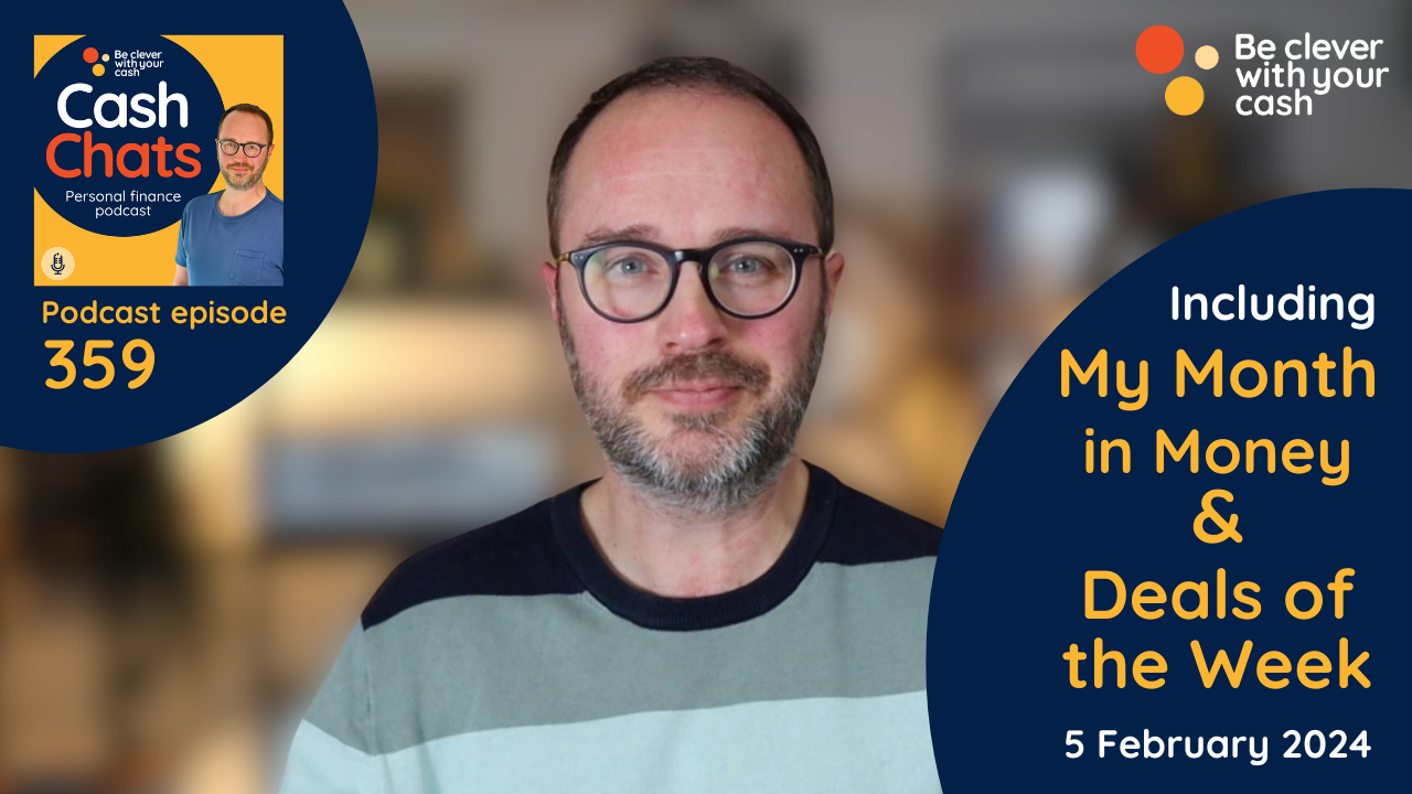 Cash Chats 359 | Andy's Month in Money (home insurance, Amazon order errors, mobile contracts & more)