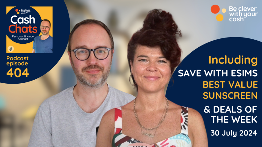 Cash Chats 404 | Best cashback & reward cards, smartphone eSIMS, hot weather tips & more cash chats 404