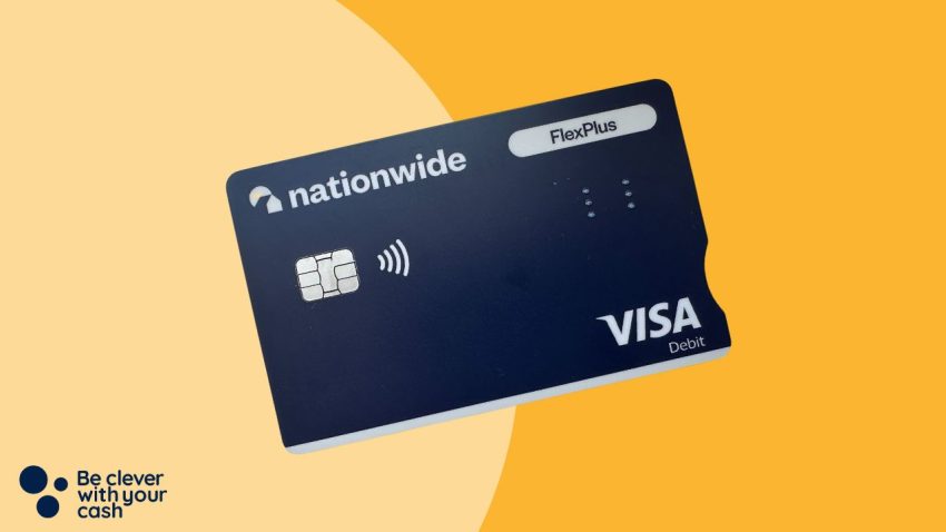 Nationwide FlexPlus review: what do you get with it? nationwide card on a yellow background