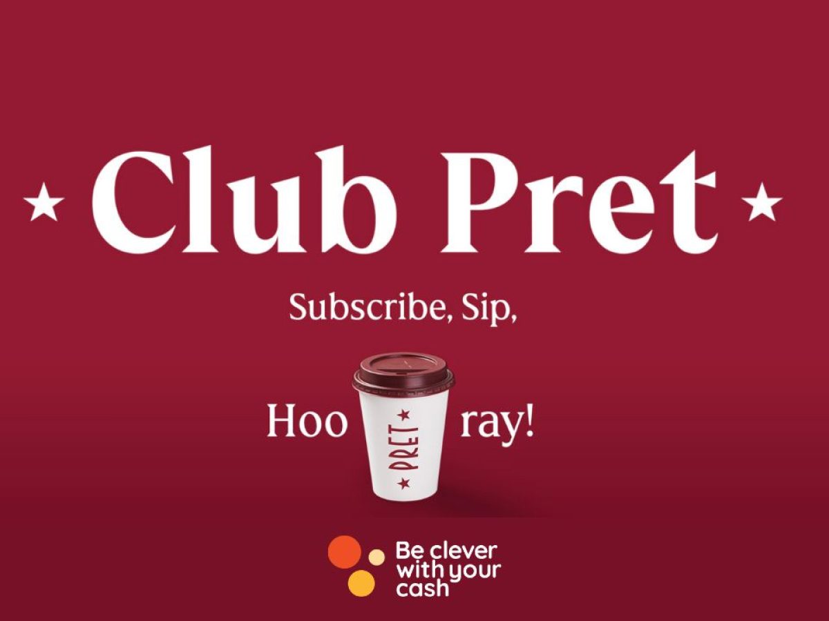 Pret coffee subscription discount
