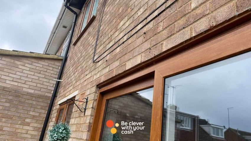 Can you get a mortgage on low income? Brick house with brown windows