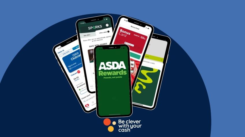 Collection of loyalty apps on phones