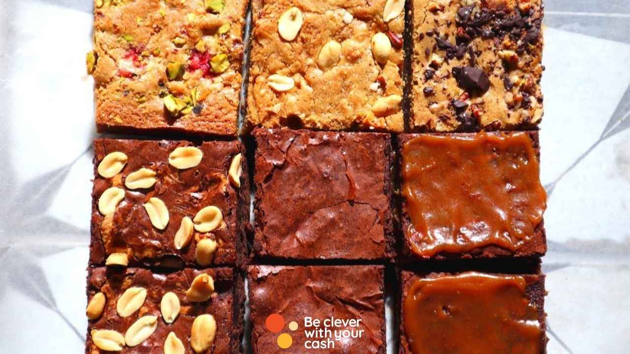 image of freshly baked brownies