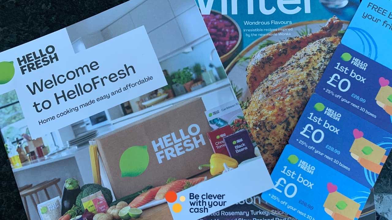 Image of Hello Fresh recipe cards