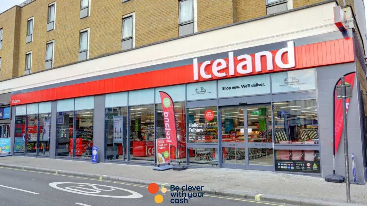 Photo of an Iceland shopfront
