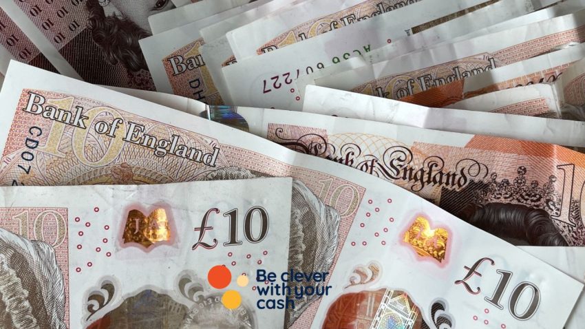How much investment risk is right for you? A close up of £10 notes