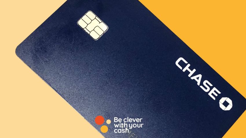 A close up of Chase debit card
