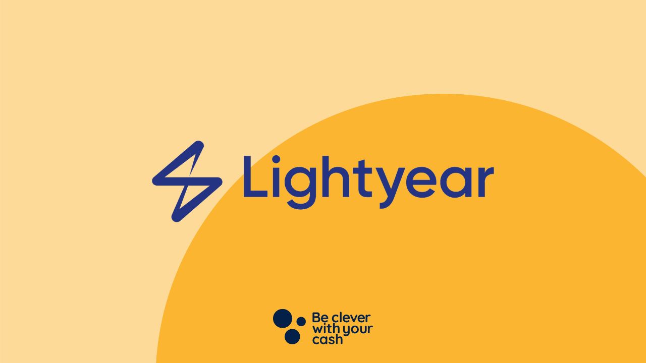 lightyear logo on yellow background