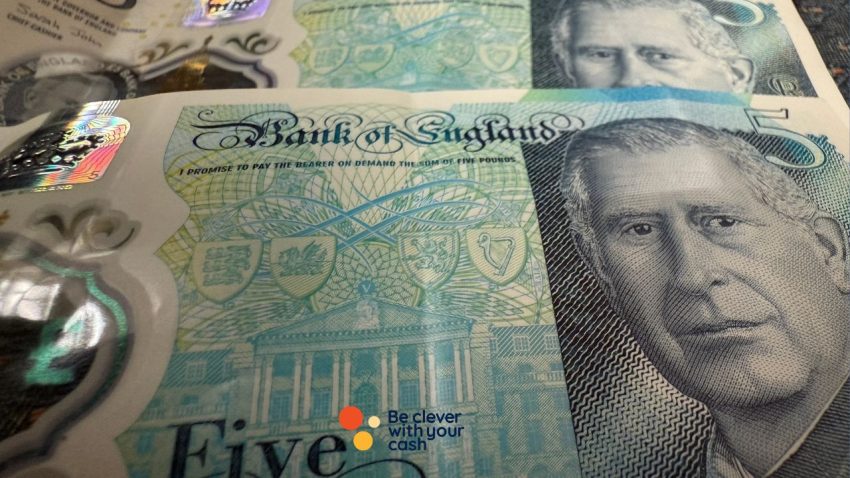 Mansion House speech: what it means for your money Close up of £5 note