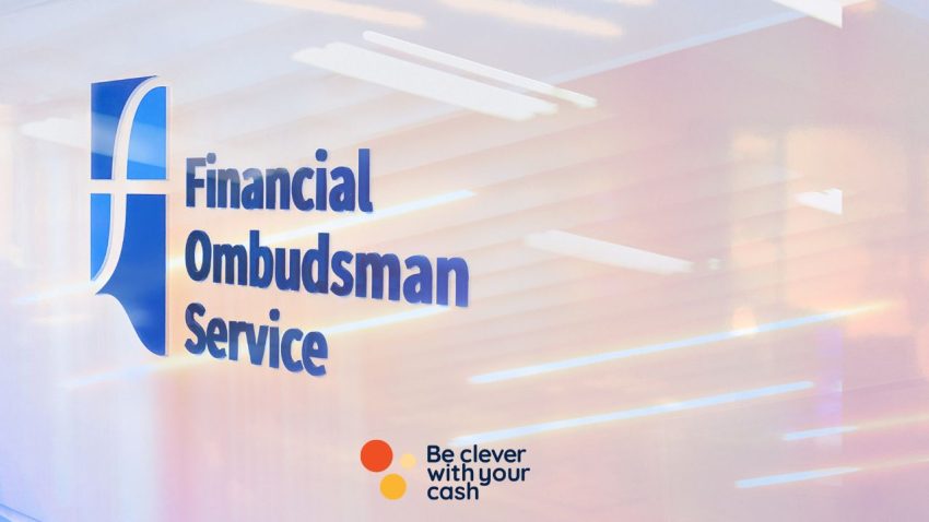 The Financial Ombudsman Service sign