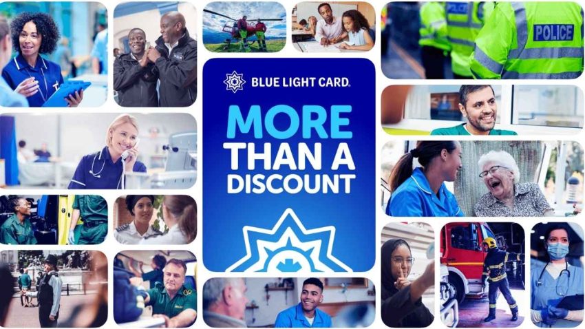 blue light card