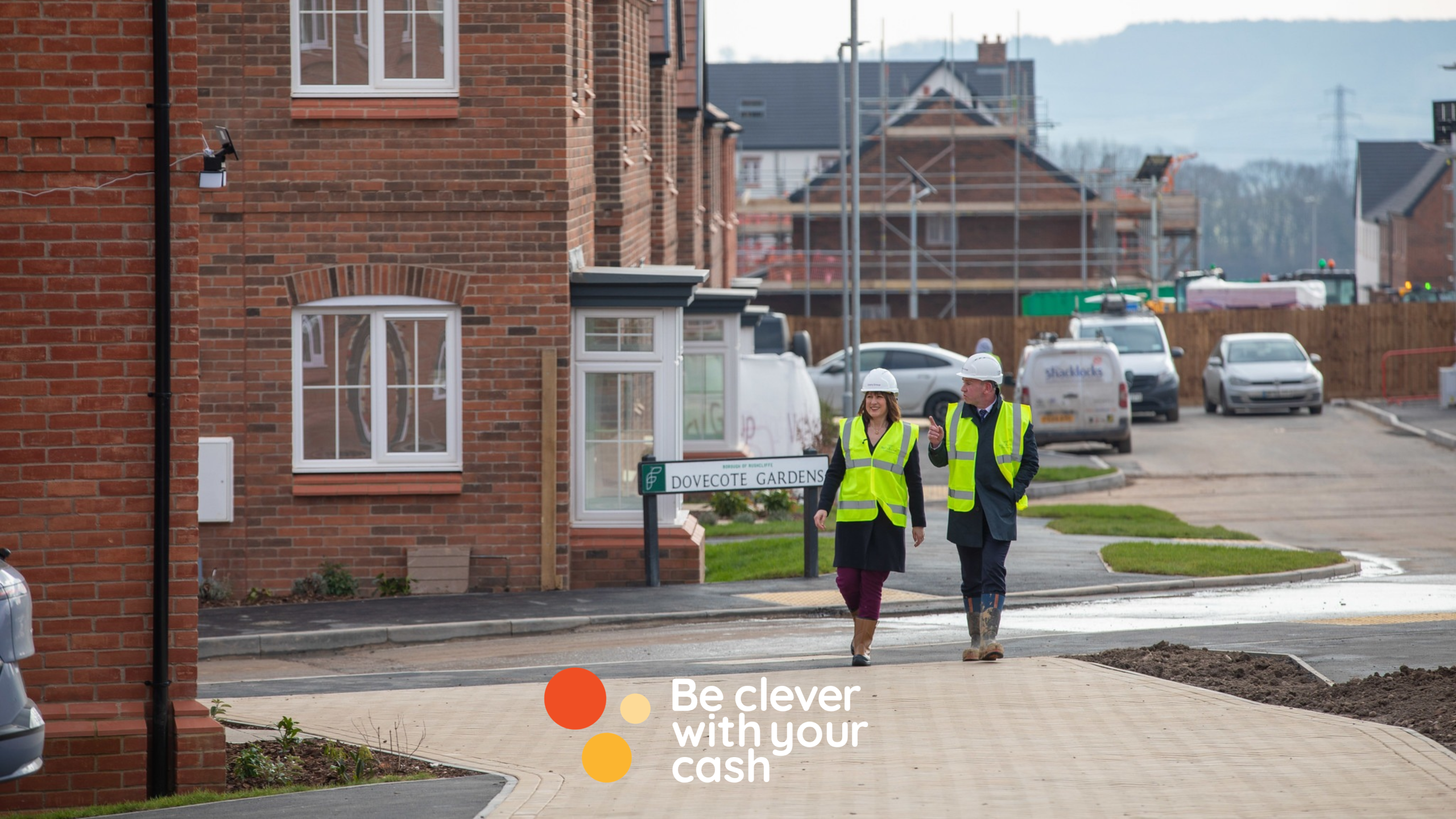The Chancellor of the Exchequer Rachel Reeves visits Fairham housing development in Nottingham where she was taken around the site by Vistry Divisional Operations Director Phil McHugh and met with construction workers and other stakeholders. Picture by Simon Walker / Deputy Prime Minister's Office