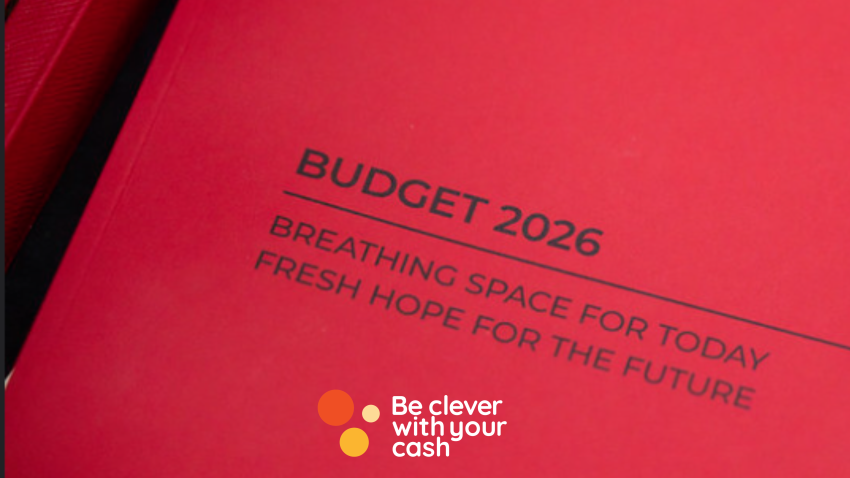 The Budget 2026 cover, photographed in the No 11 office in Downing Street. Picture by Kirsty O'Connor / Treasury